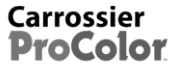 Carrossier ProColor logo on a green background.