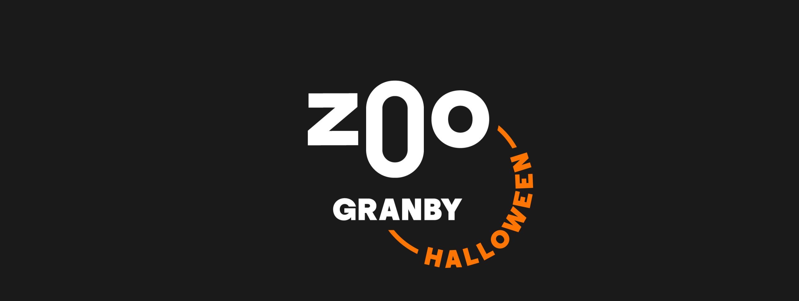 Granby Halloween 2020 logo with bold white '2020' and 'GRANBY' text and an orange curved 'HALLOWEEN' arc around it